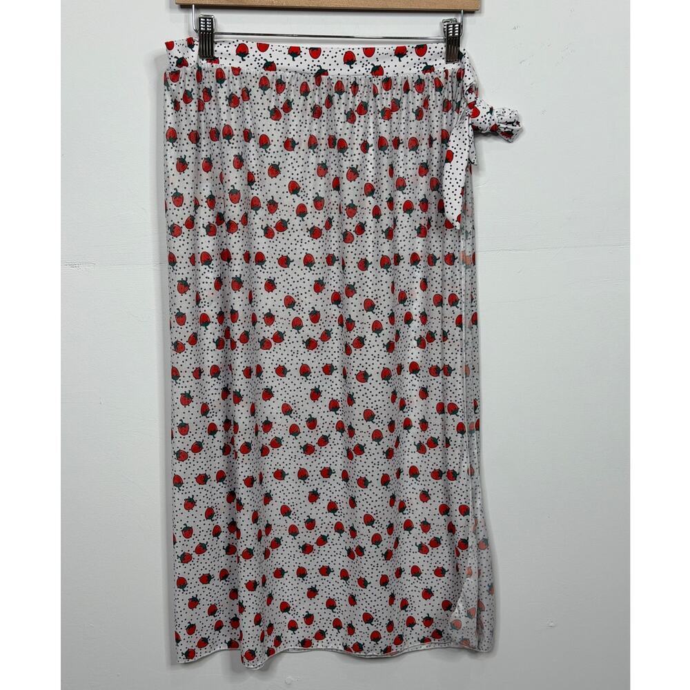 Women’s Strawberry Swimsuit Cover Up Skirt / Size-2XL